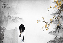 竹石前兩句描繪了一幅怎樣的畫面 竹石前兩